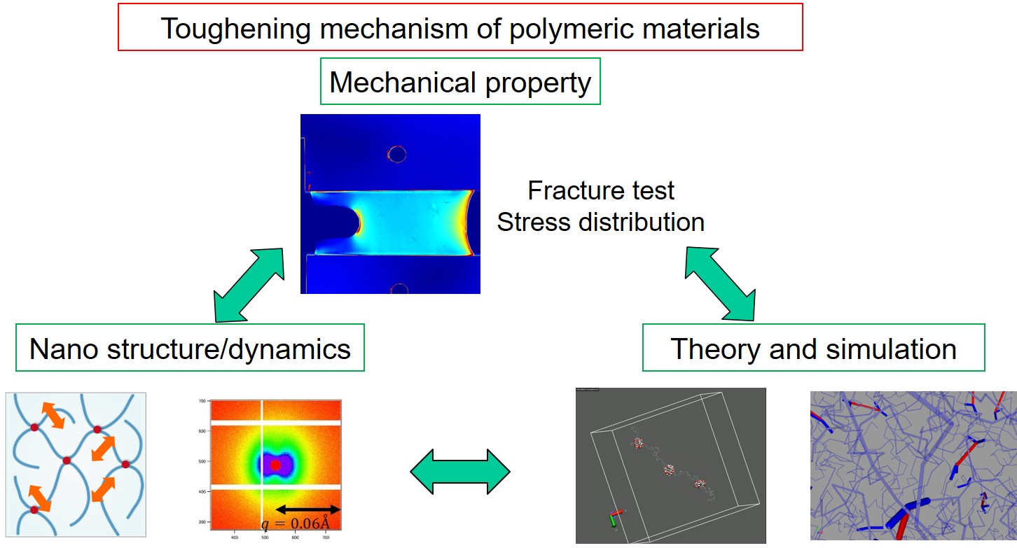 Toughening mechanism of polymeric materials